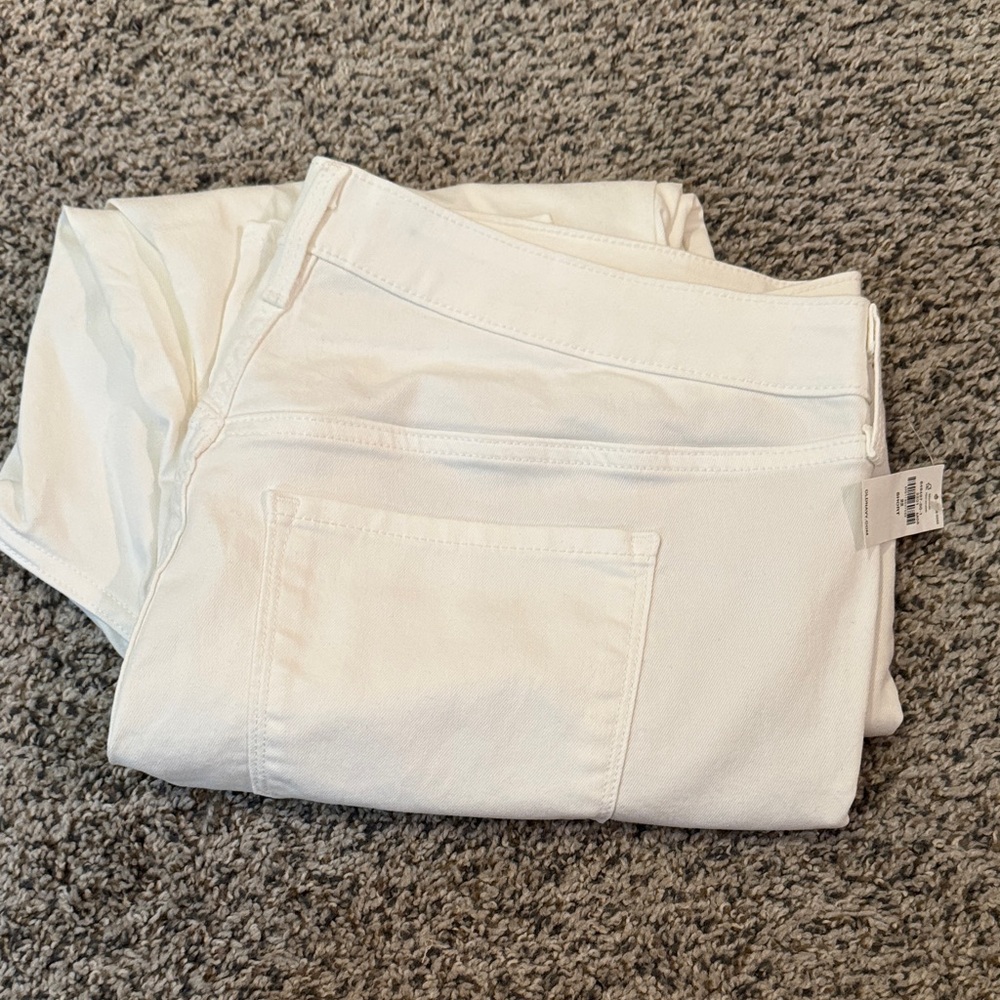 Old Navy Women's Crisp White Jeans